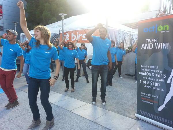 flashmob-act-on-dreamforce flash-mob-act-on-dreamforce