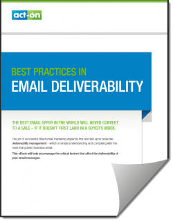 Best Practices in Email Deliverability