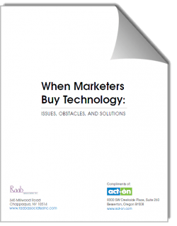 Raab paper: When Marketers Buy Technology