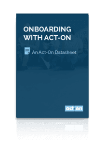 Act-On Datasheet _Onboarding with Act-On