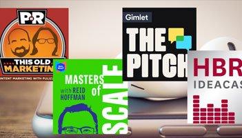This is a picture of This Old Marketing podcast, one of eight marketing podcasts you should be listening to today