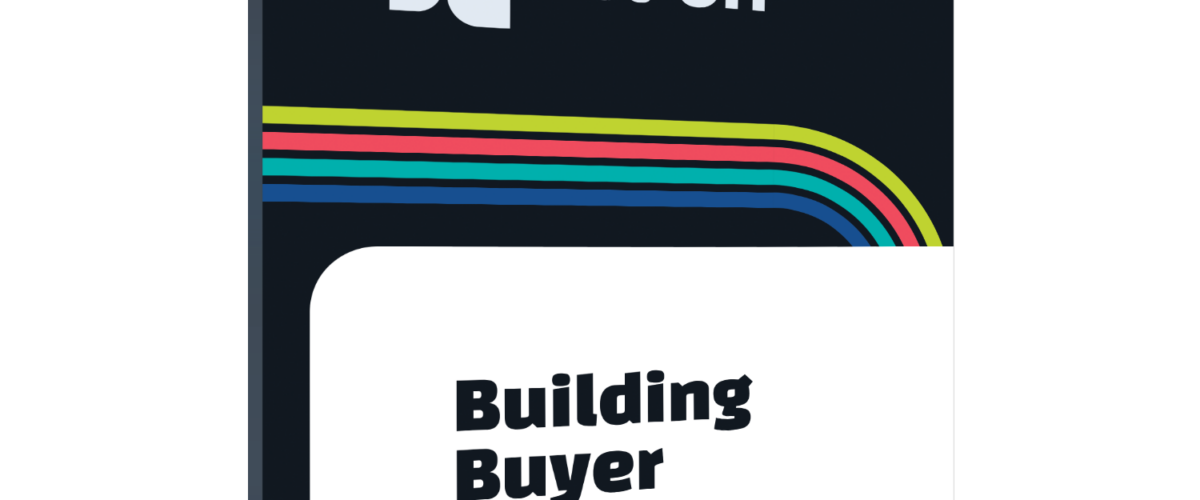 Ebook illustration, text reads: Act-On Building Buyer Personas in 3 Steps