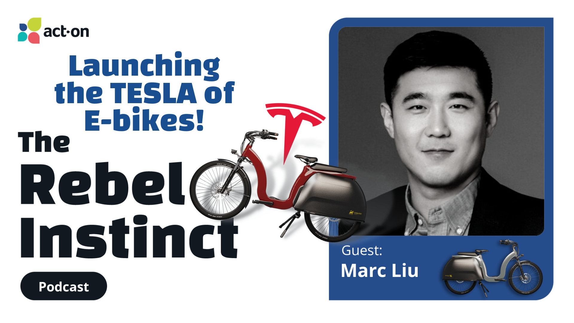 Marc Liu, chief revenue officer of the startup Civilized Cycle, fought through COVID-19 production issues to launch the TESLA of e-bikes.