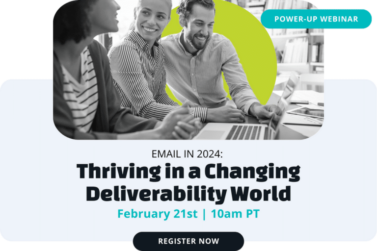 email marketing and email deliverability webinar