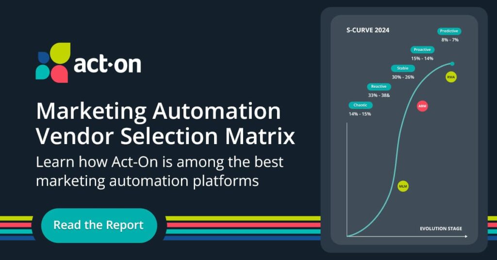 Revenue automation with marketing automation infographic.