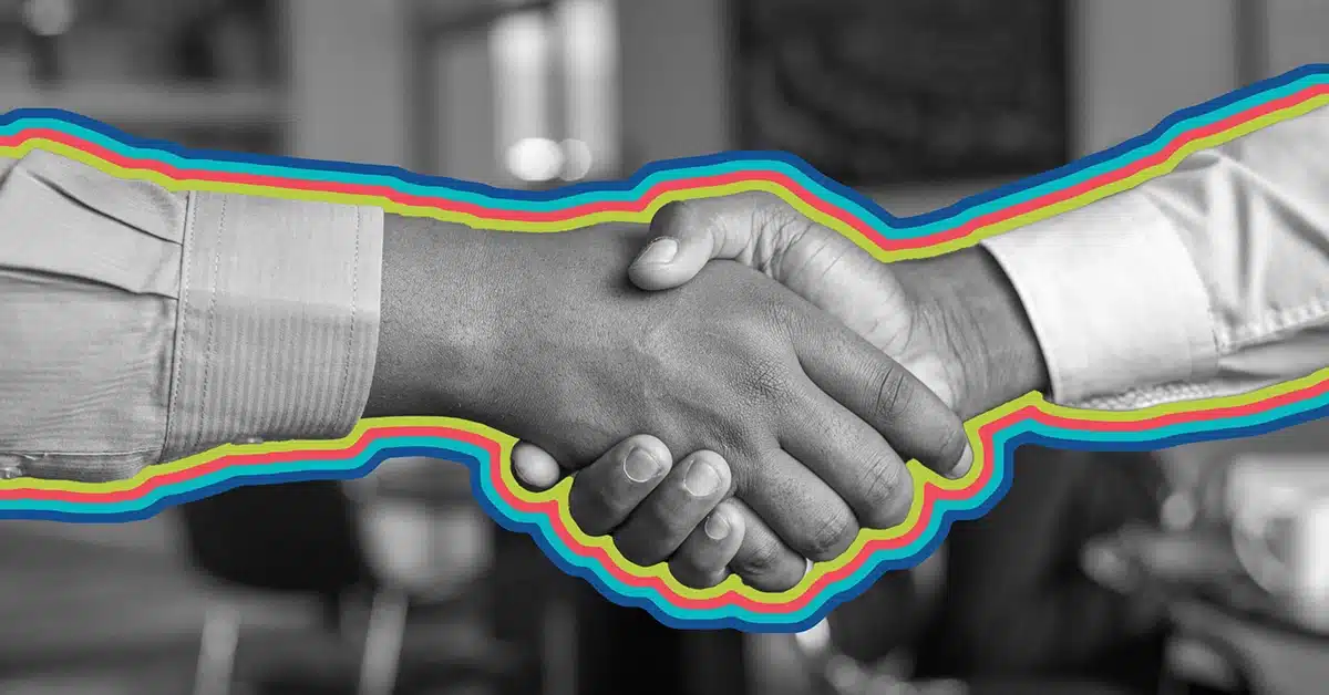 A handshake illustrating the concept of Brand Loyalty.